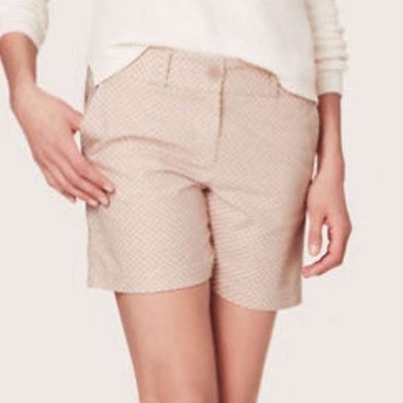 LOFT Diamond Riviera Shorts - Picture 1 of 7